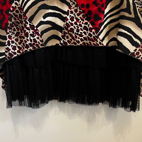 Mary Cool Paris Multi Animal Print Dress-M - Picture 4 of 8